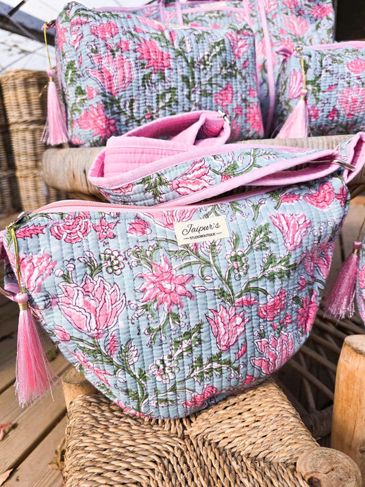 Floral Pink -  תיק קרוסבודי